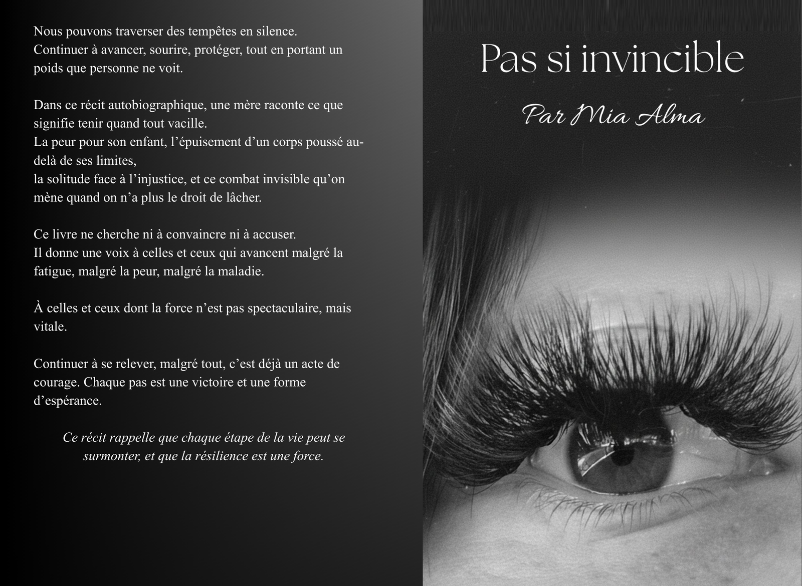 Couverture complète de Pas si invincible